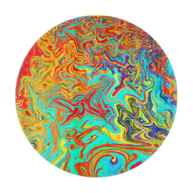 Exploring Abstract Design Concepts Cutting Board (Front)