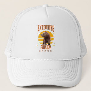 Exploring Family Adventure Trucker Hat