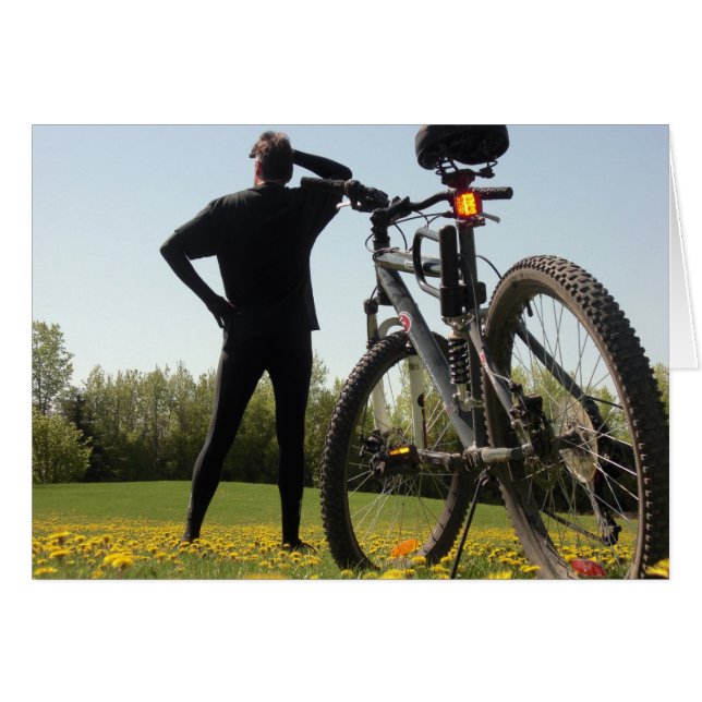 Exploring on a Bike 2 Card (Front Horizontal)