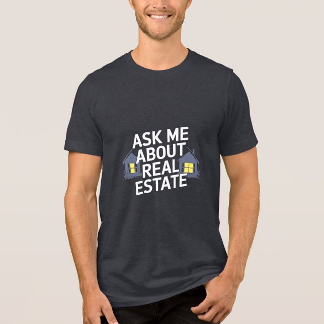 Exploring Real Estate Opportunities Tri-Blend Shirt (Front)