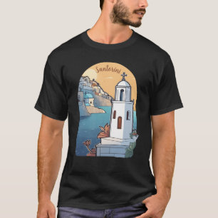 Exploring Santorini, Greece T-Shirt