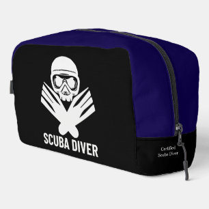 Exploring the Depths With Passionate Scuba Diver Dopp Kit
