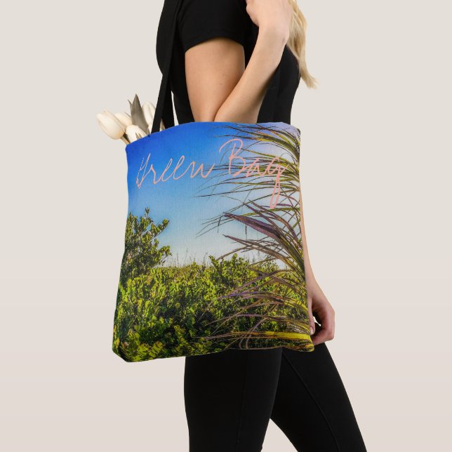 Exploring the Dunes Tote Bag (Close Up)