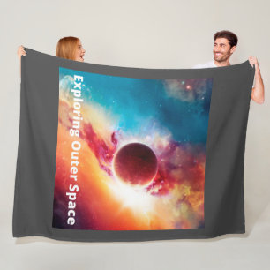 Exploring The Nebula in Outer Space, blanket