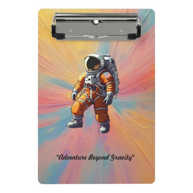 "Exploring the Unknown" Mini Clipboard (Front)
