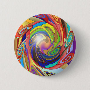Explosion 2 Inch Round Button
