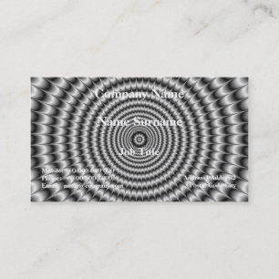 Explosion Carte de visite classique en argent