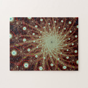 Explosion Cool Abstract Fine Fractal Art Jigsaw Puzzle
