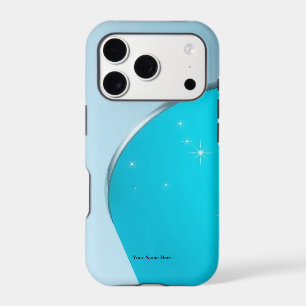 Explosion de Brillance Cyan Glacé Luxe Titane