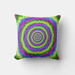 Explosion de Neon coussin
