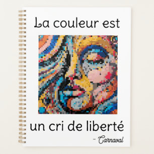 Explosion de pixels multicolores – La couleur est 