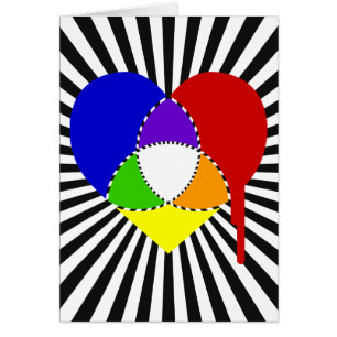 explosion du coeur du graphique en couleurs