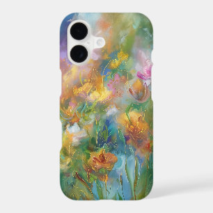 Explosion florale cosmique abstraite dans des coul