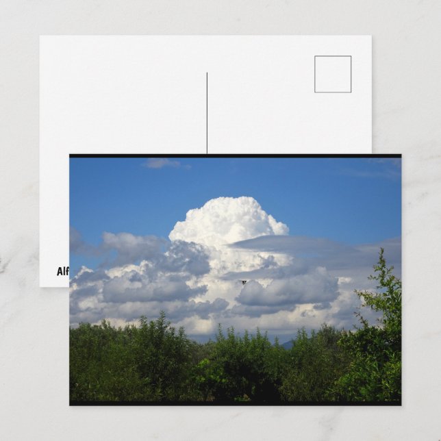 Explosion of Clouds Postcard (Front/Back)