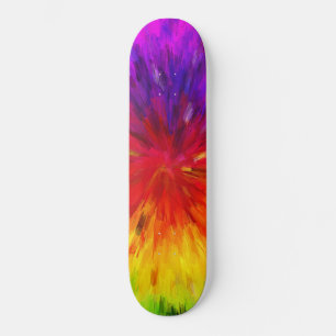 Explosion of Color Skateboard