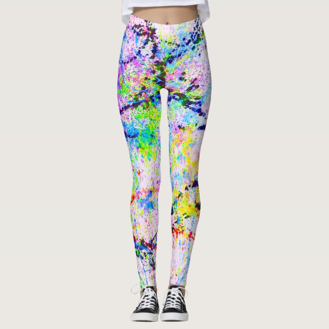 Explosion of colours leggings (Front)