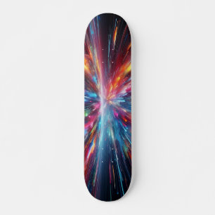 Explosion of Colours pattern Skateboard