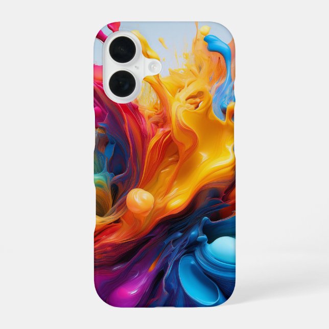 Explosion of emotions iPhone 16 case (Back)