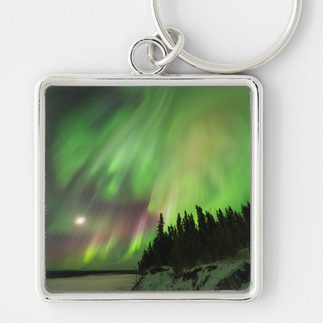 Explosive Aurora Keychain (Front)