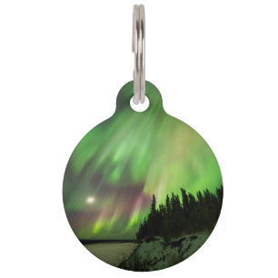Explosive Aurora Pet Tag