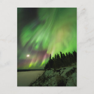 Explosive Aurora Postcard
