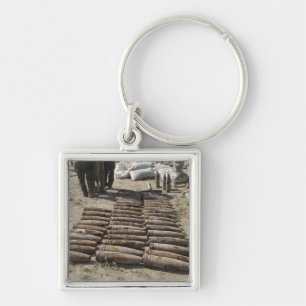 Explosive devices are identified and inventorie keychain