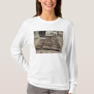 Explosive devices are identified and inventorie T-Shirt