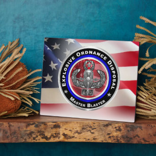 Explosive Ordnance Disposal (EOD)    Plaque