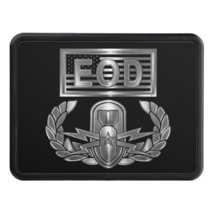 Explosive Ordnance Disposal “Senior Blaster” Trailer Hitch Cover