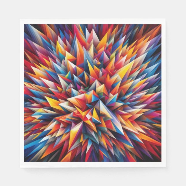 Explosive Spectrum Napkin (Front)