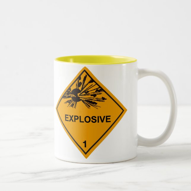 Explosive Two-Tone Coffee Mug (Right)