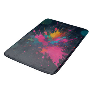 explotion of colours bath mat