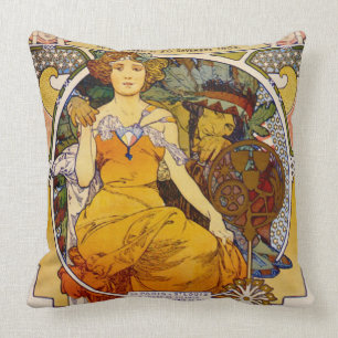 Expo Poster 1904 Throw Pillow