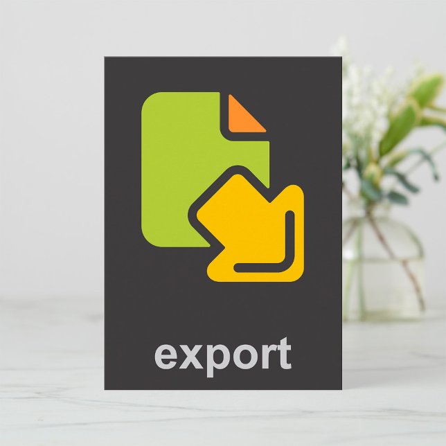 Export Icon Invitation (Creator Uploaded)