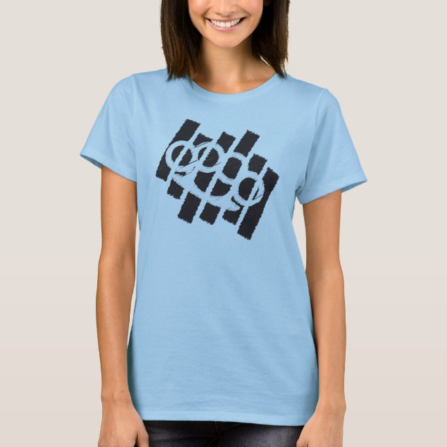 Exposed Clothing Scribble T-Shirt (Front)