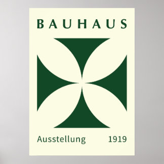 Exposition Bauhaus 1919 Géométrique, décoration in