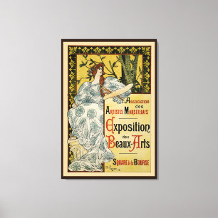 Exposition des Beaux-Arts Canvas Print