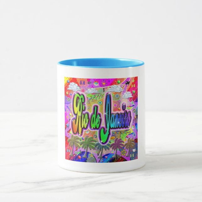 Express de Rio de Janeiro Vista Mug (Centre)