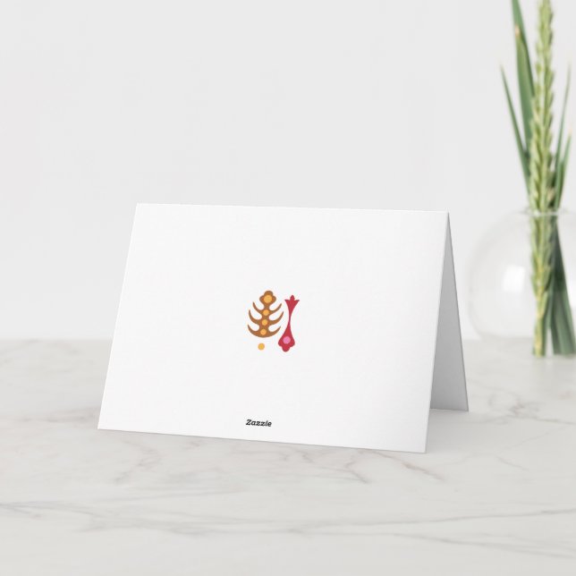 Express Gratitude with Personalized  Card (Back)