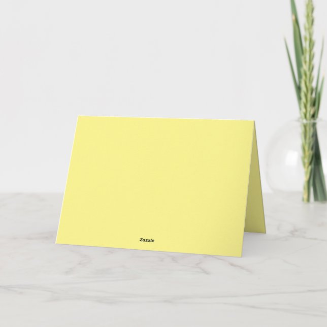 Express Gratitude with Personalized  Card (Back)