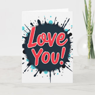 Express Love You Card