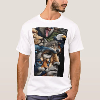 Express vous-même : T-shirt imprimé unique"