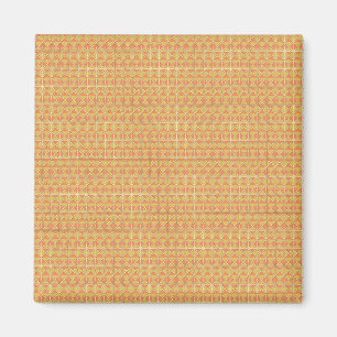 Express your Style with Vibrant Orange and Yellow  Magnet