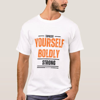 Express yourself boldly with unique art. T-Shirt