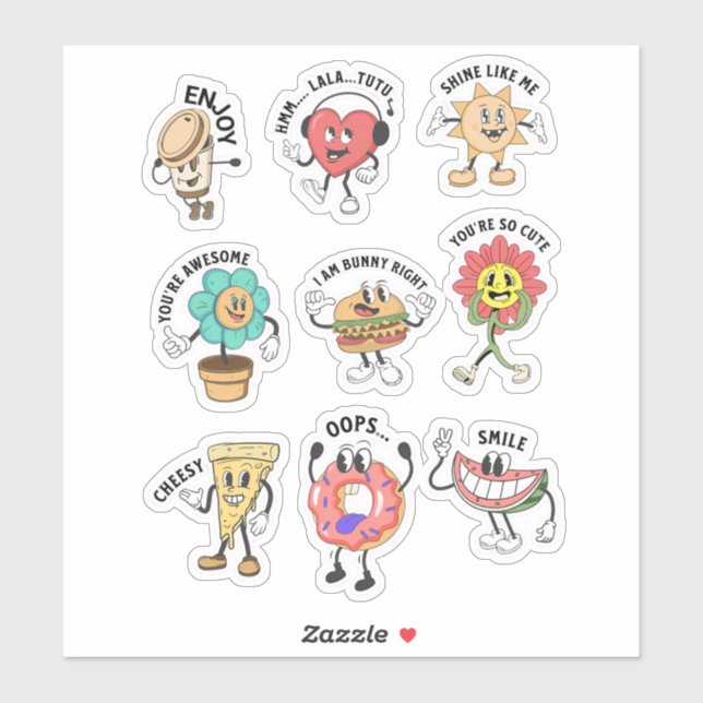 Express Yourself in Kawaii! Fun Character  (Sheet)