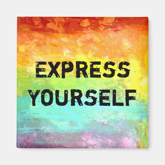Express Yourself Magnet (Front)