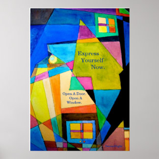 Express Yourself Now. Poster
