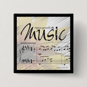 Express Yourself With Music Button