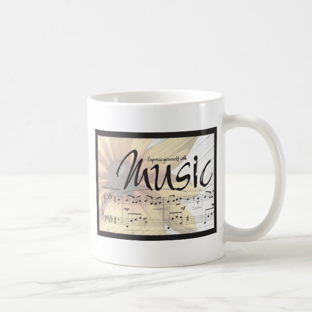 Express Yourself with Music Mug (Right)