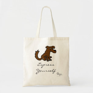 Express Youself Dog Tote Bag